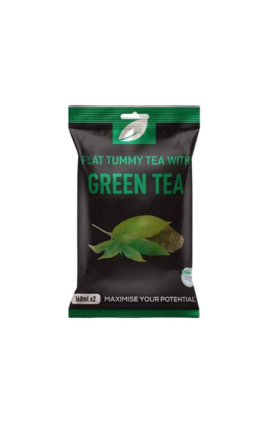 Flat Tummy with Green Tea