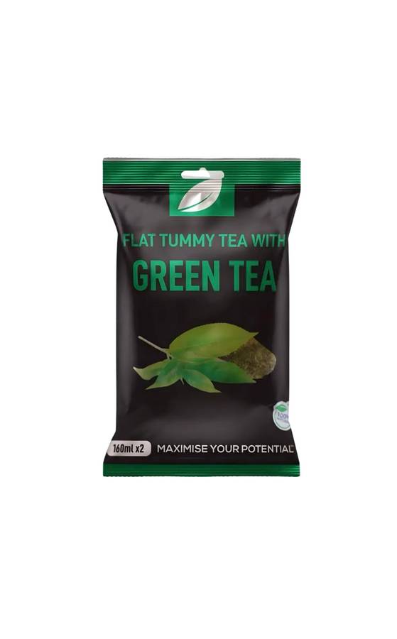 Flat Tummy with Green Tea